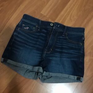 High Waisted Denim Shorts